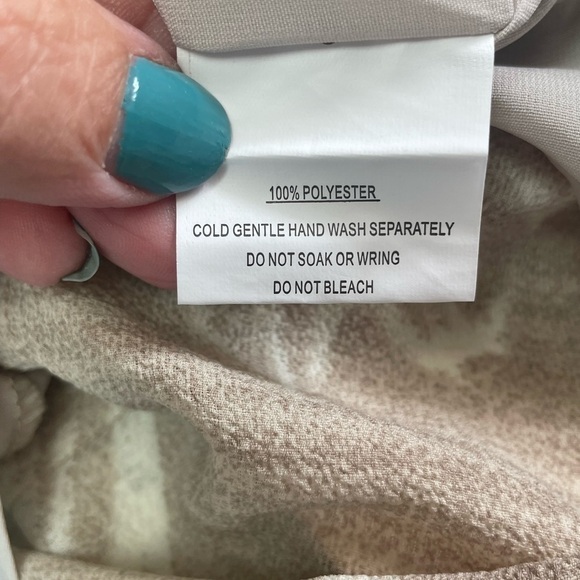 Saints & Secrets Mocha and White Floral Mini Sundress, NWT, Large - Picture 6 of 12